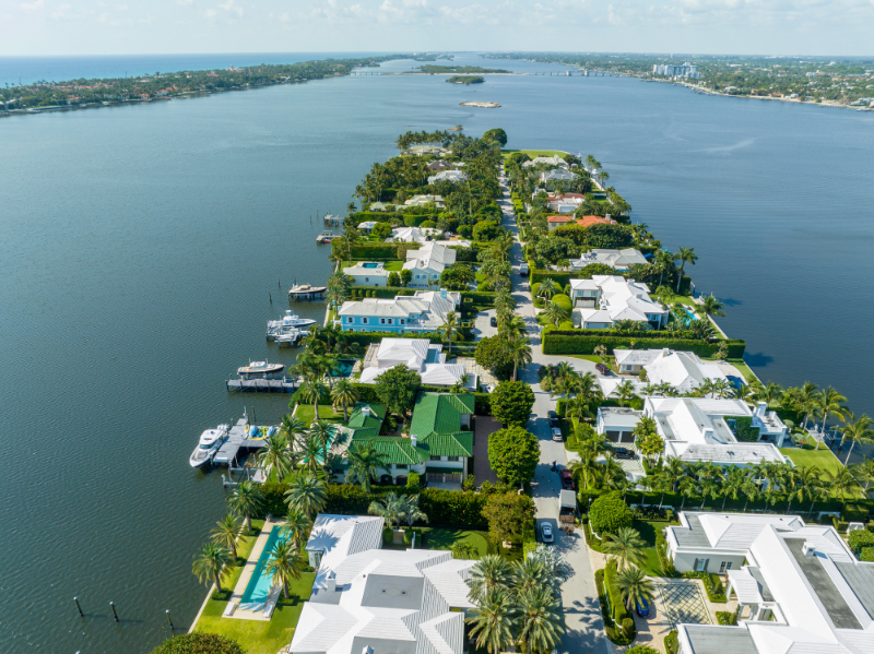 The most exclusive neighborhoods in the Palm Beach area